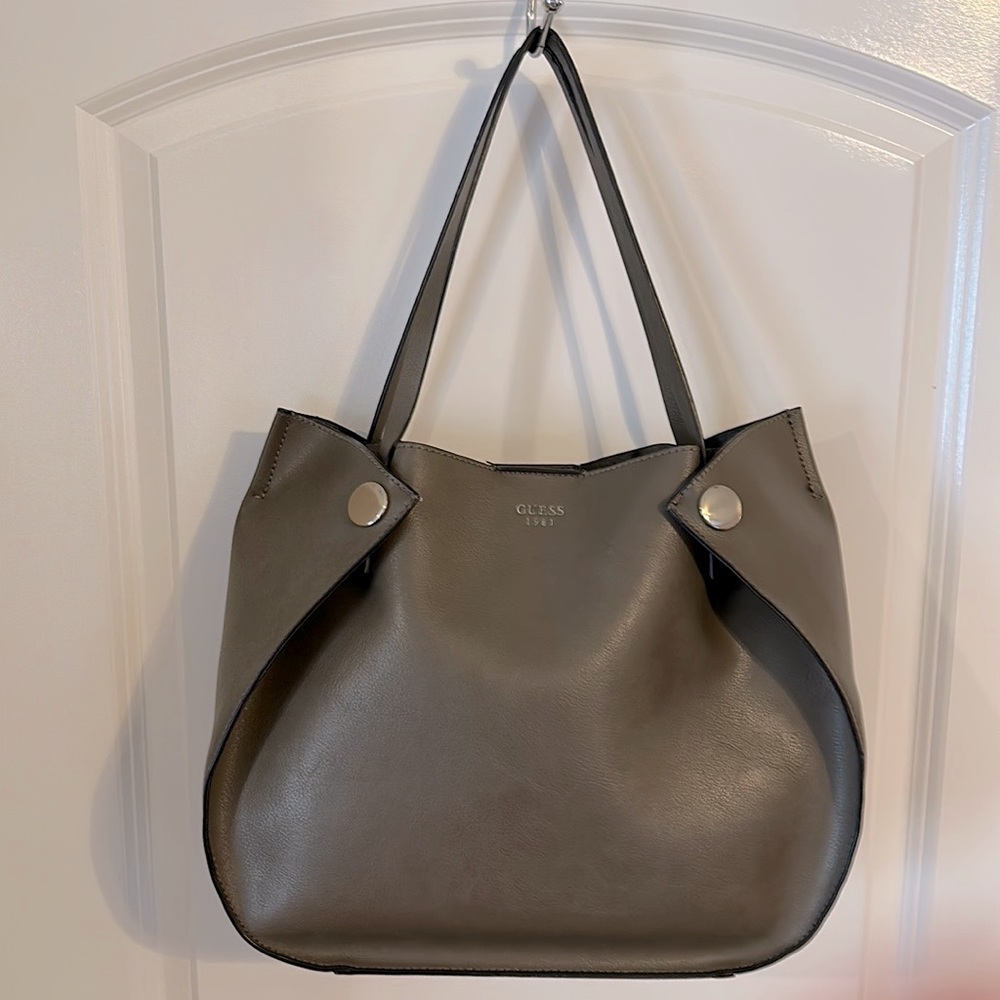 Guess digital hobo bag/ shoulder purse . Olive color